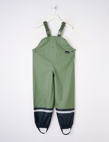 Mum 2 Mum Colourblock Overalls, Olive product photo