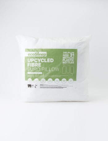 ecoSleep EcoSleep Regenerated Polyfil, European Pillow product photo