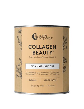 Nutra Organics Collagen Beauty Caramel, 225g product photo