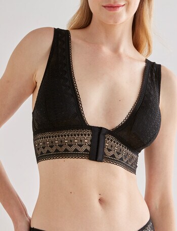 Acapella Noemi Bralette, Black, 8-16 product photo