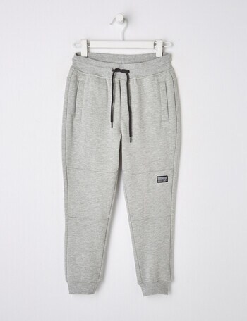 Mac & Ellie Knee Panel Trackpant, Grey Marle product photo