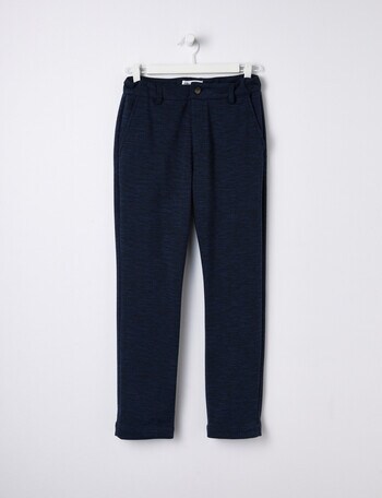 High Street Knit Pant, Navy product photo
