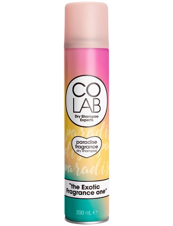 CoLab Dry Shampoo, Paradise, 200ml product photo