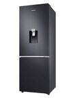 Samsung 307L Bottom Mount Fridge Freezer, Black, SRL325DMB product photo View 04 S