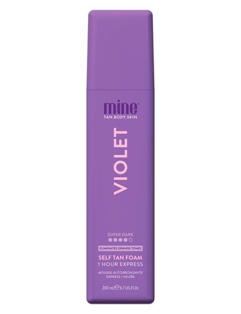 Mine Violet Self Tan Foam, 200ml product photo