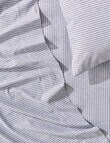 Haven Soho Stone Wash Sheet Set, Coal & White product photo