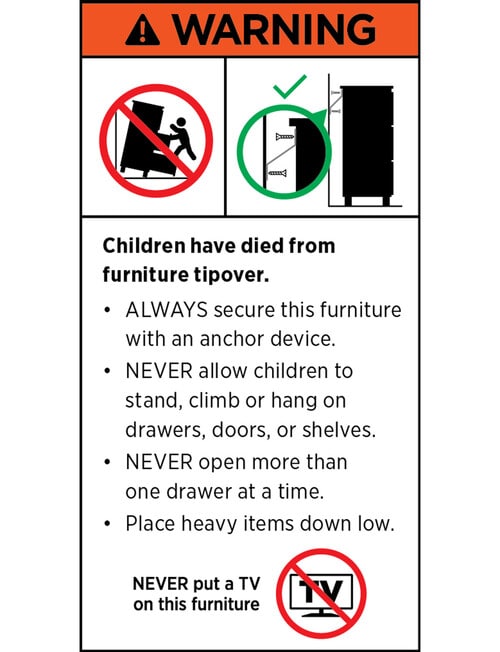 LUCA Furniture Jasper Tallboy product photo View 22 L