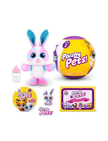 5 Surprise Plushy Pets Soft Toy, Series 1, Assorted product photo