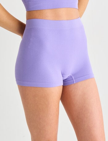 Honey Vegas Rib Shortie Brief, Periwinkle, XXS-XL product photo