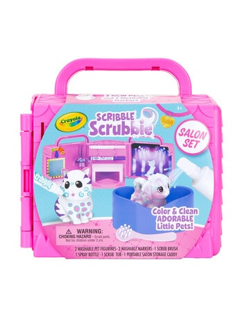 Crayola Scribble Scrubbie Beauty Salon product photo