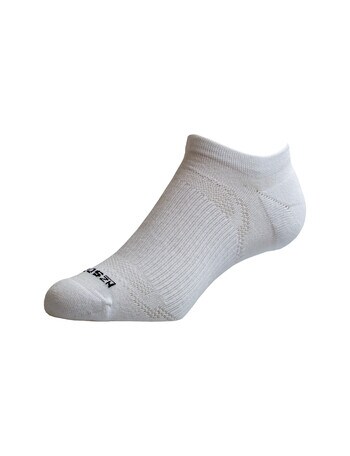 NZ Athletic NZ Sock Co Performance Tec Lite Low Cut Sock, 2-Pack, White product photo