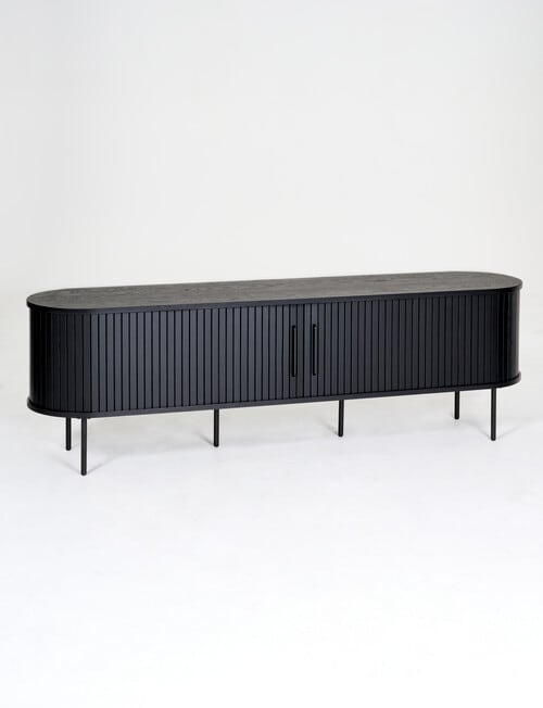 LUCA Furniture Porto TV Cabinet, Black product photo