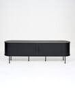 LUCA Furniture Porto TV Cabinet, Black product photo View 02 S