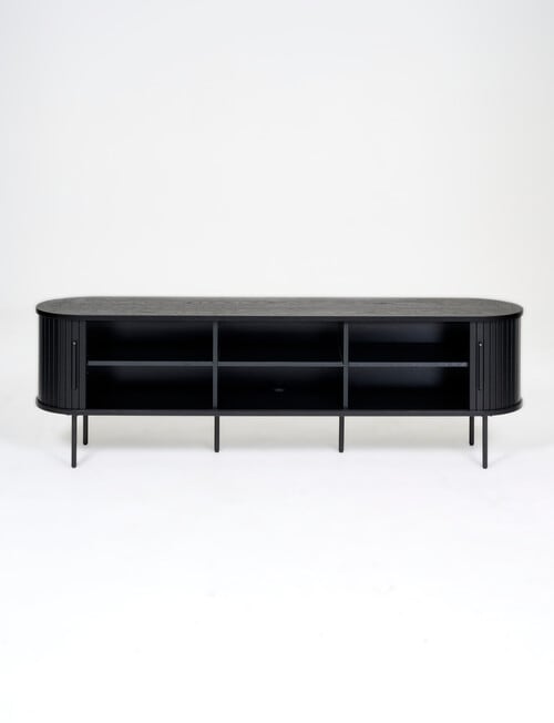 LUCA Furniture Porto TV Cabinet, Black product photo View 03 L