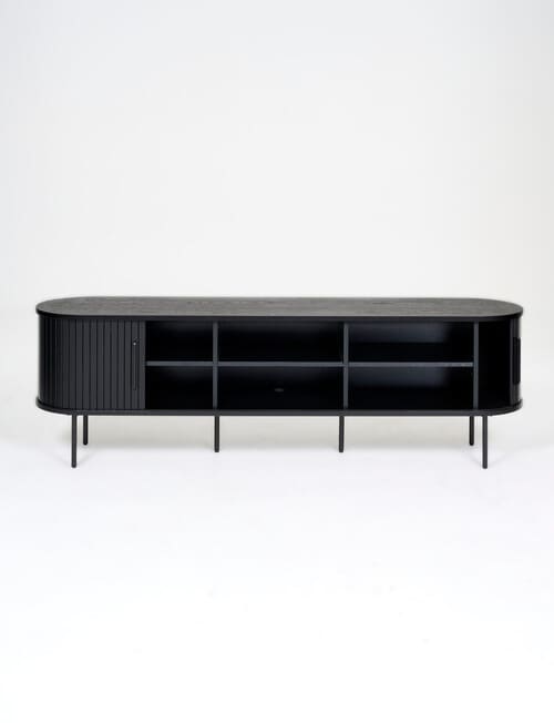LUCA Furniture Porto TV Cabinet, Black product photo View 04 L