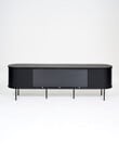 LUCA Furniture Porto TV Cabinet, Black product photo View 08 S