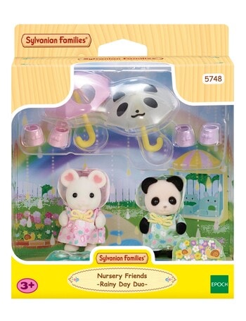 Sylvanian Families Nursery Rainy Day Duo product photo