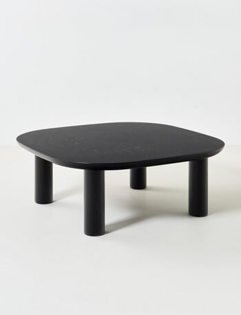 LUCA Furniture Geneva Coffee Table Square, Black product photo