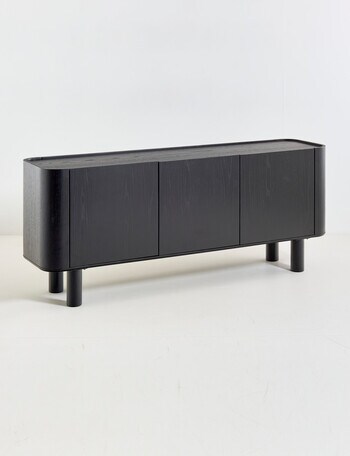 LUCA Furniture Geneva Sideboard, Black product photo