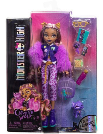 Monster High Refresh Core Clawdeen Doll product photo