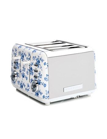 Laura Ashley China Rose 4 Slice Toaster, LAT4CR product photo
