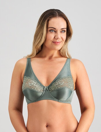 Fayreform Classic Underwire Bra, Dark Forest, B-DD product photo