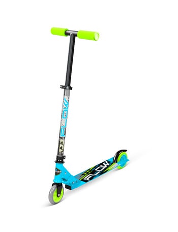 MADD Carve Flow 100 Scooter, Blue & Green product photo