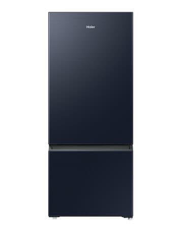 Haier 433L Bottom Mount Fridge Freezer, Black HRF420BEC product photo