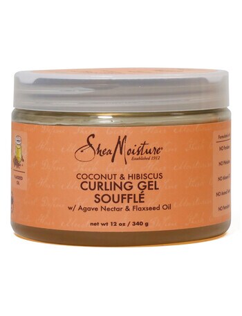 Shea Moisture Coconut & Hibiscus Curling Gel Souffle, , 340gm product photo