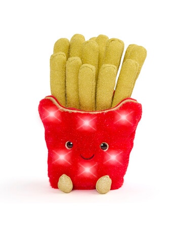 FAO Schwarz 28cm Glow Brights LED & Sound French Fries Soft Toy product photo