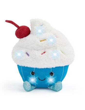 FAO Schwarz 28cm Glow Brights LED & Sound Cupcake Soft Toy product photo