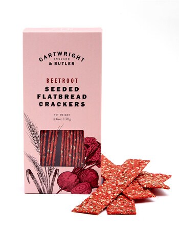Cartwright & Butler Seeded Beetroot Flat Bread, 130g product photo