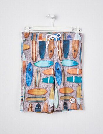 Wavetribe Surfboard Board Short, Multi product photo