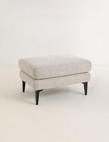 LUCA Furniture Camden Fabric Ottoman Small product photo