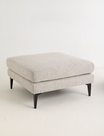 LUCA Furniture Camden Fabric Ottoman Large product photo