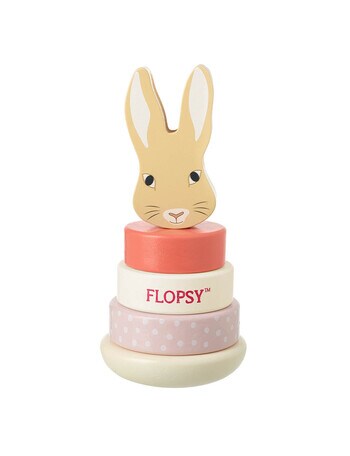Peter Rabbit Flopsy Wooden Stacking Ring product photo