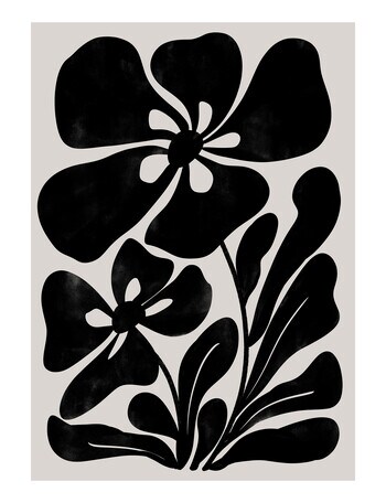 HAVEN Home D&eacute;cor Poster Abstract Flower Poster Wall Art product photo