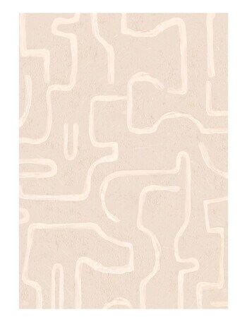 HAVEN Home D&eacute;cor Poster Beige Maze Poster Wall Art product photo