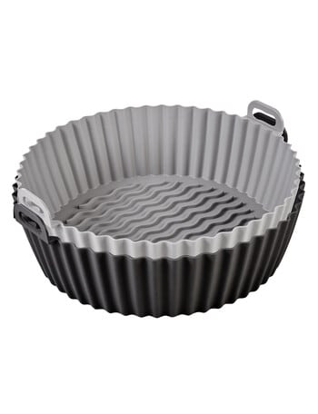 MasterPro Air Fryer Silicone Liner, Round, 2-Piece product photo