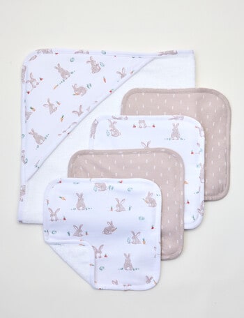 Living Textiles Veggie Patch Bath Gift Set, 5-Pieces product photo