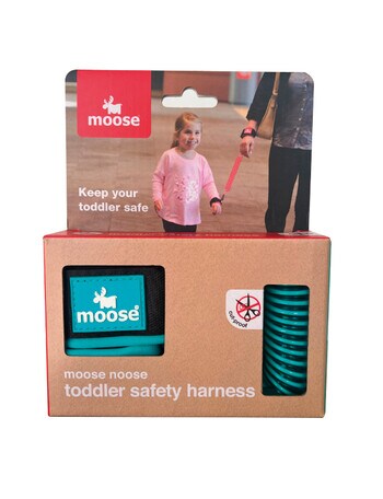 Moose Baby Toddler Safety Harness, Aqua product photo