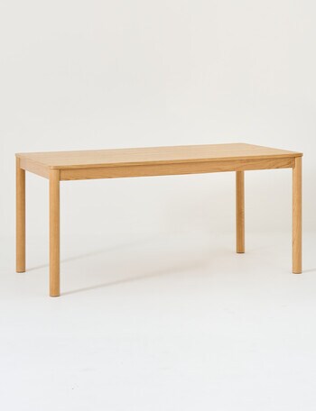 LUCA Furniture Mesa Dining Table 1.6m, Natural product photo