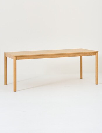 LUCA Furniture Mesa Dining Table 2m, Natural product photo