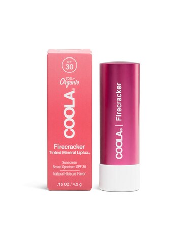 COOLA Mineral Liplux SPF30, Firecracker product photo
