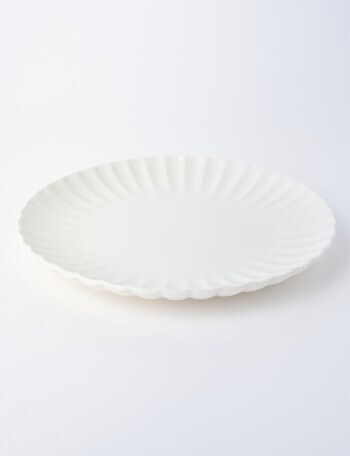Porto Verona Dinner Plate, 26.5cm, White product photo