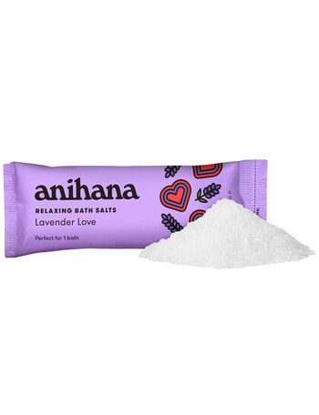 anihana Lavender Love Relaxing Bath Salts, 80g product photo