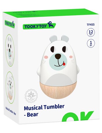 Tooky Toy Musical Tumbler, Bear product photo