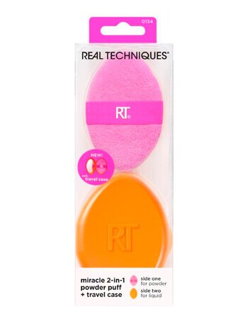 Real Techniques Miracle 2-in-1 Powder Puff + Travel Case product photo