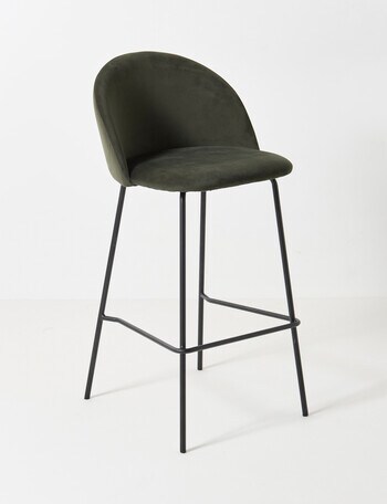 LUCA Furniture Osaka Counter Stool, Green product photo