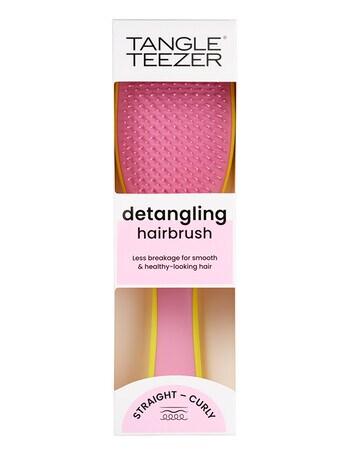 Tangle Teezer The Ultimate Detangler Hyper Brush Yellow & Rosebud product photo